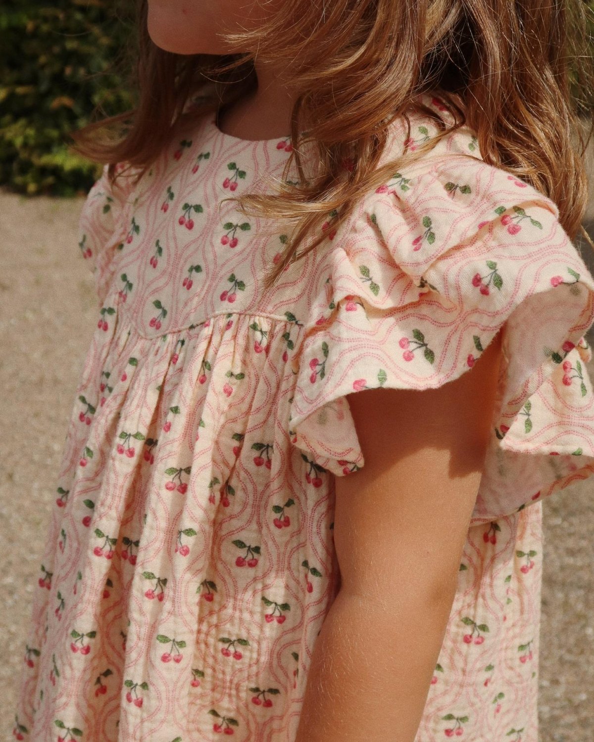 Kjole Barn – Løs og Luftig – 100% Øko Bomull | Coco Dress