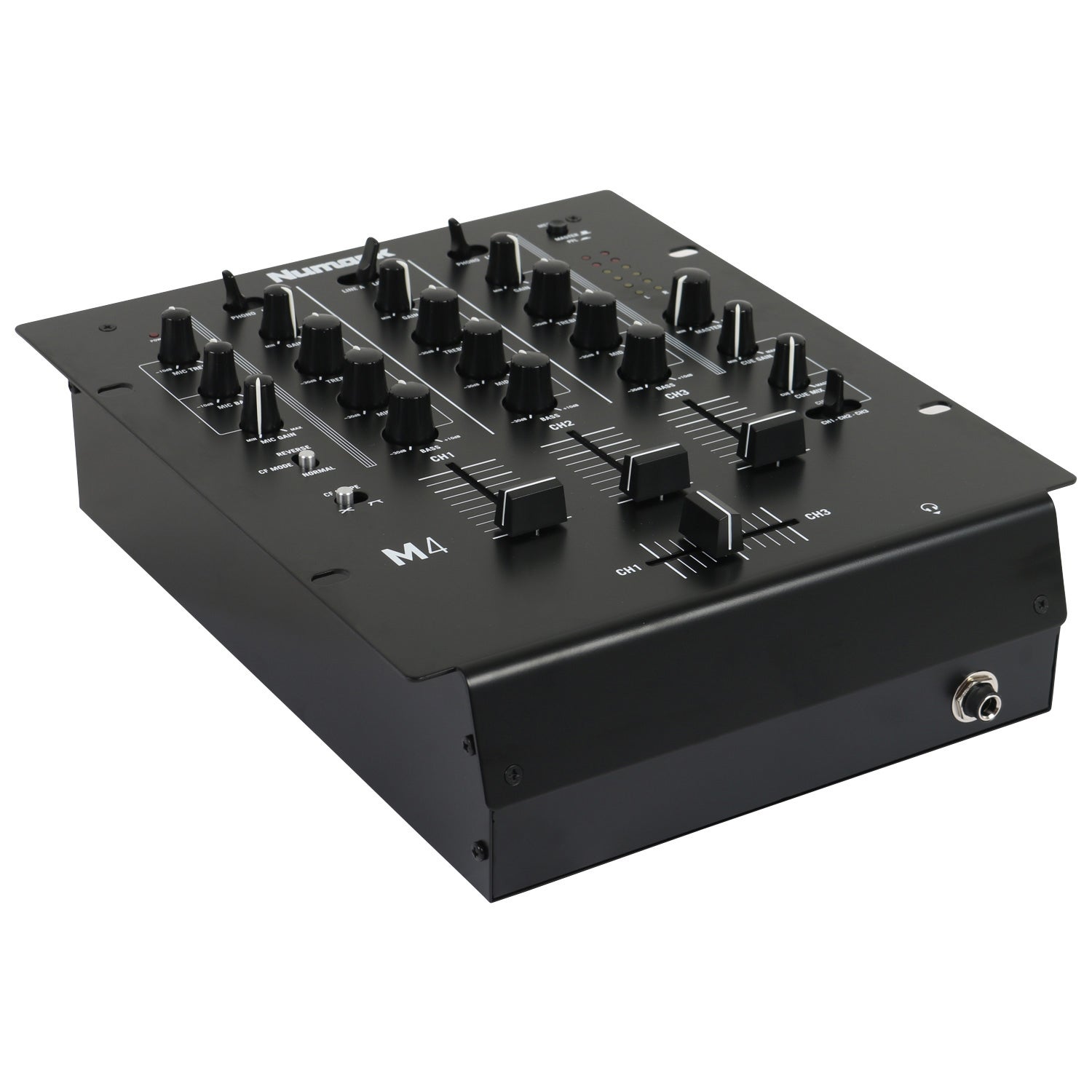 Numark M4 Total Black 3-kanaals scratch mixer