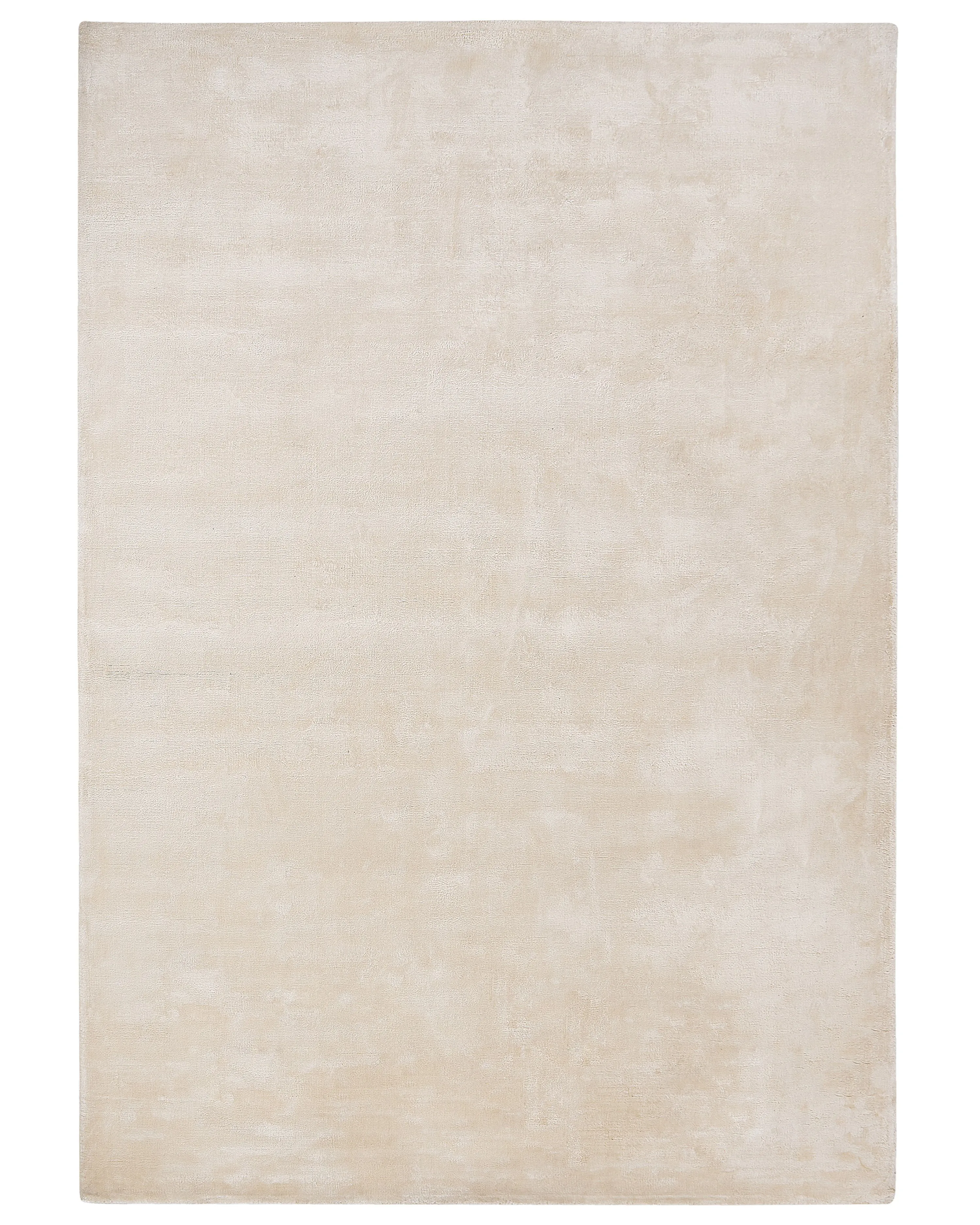 Vloerkleed GESI II Lichtbeige 160 x 230 cm Viscose