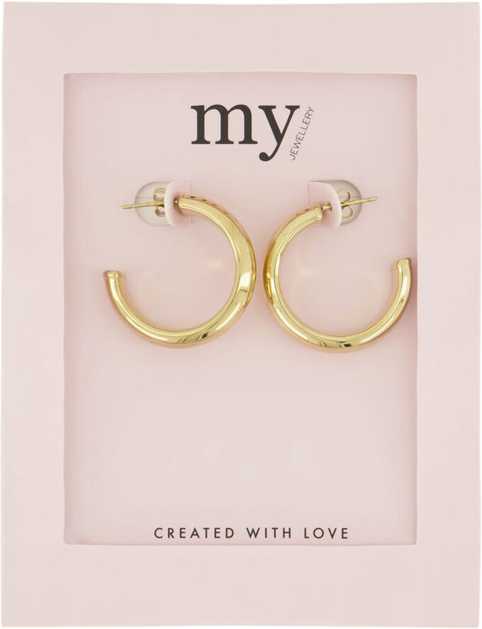 My Jewellery Small hoop earrings Gold