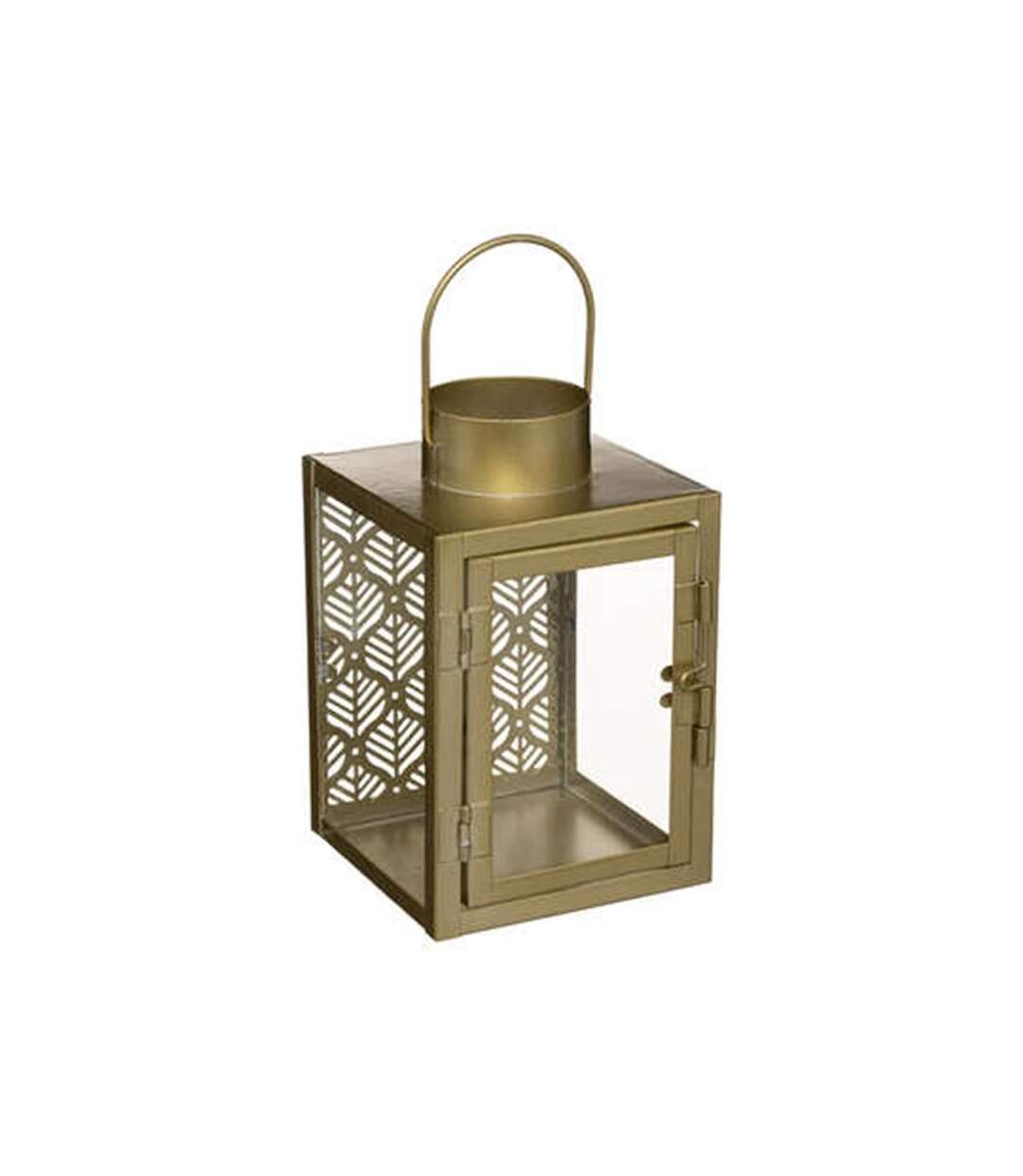 Lanterne en Métal Vintage Chizoa 16cm Or
