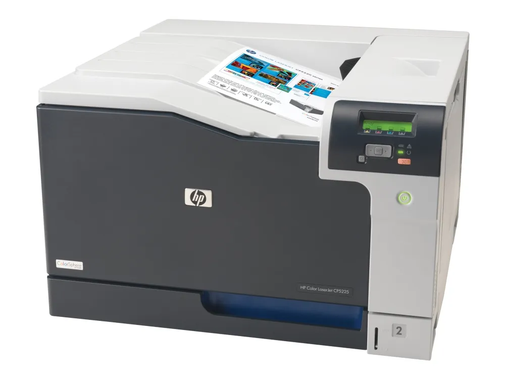 HP Color LaserJet Professional CP5225 - Printer - farve - laser - A3 - 600 dpi - op til 20 spm (mono) / op til 20 spm (farve) - kapacitet: 350 ark - USB