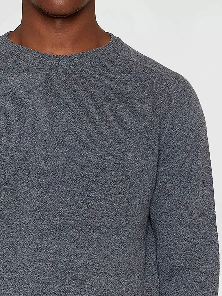 KNOWLEDGE COTTON APPAREL Pullover FIELD grau