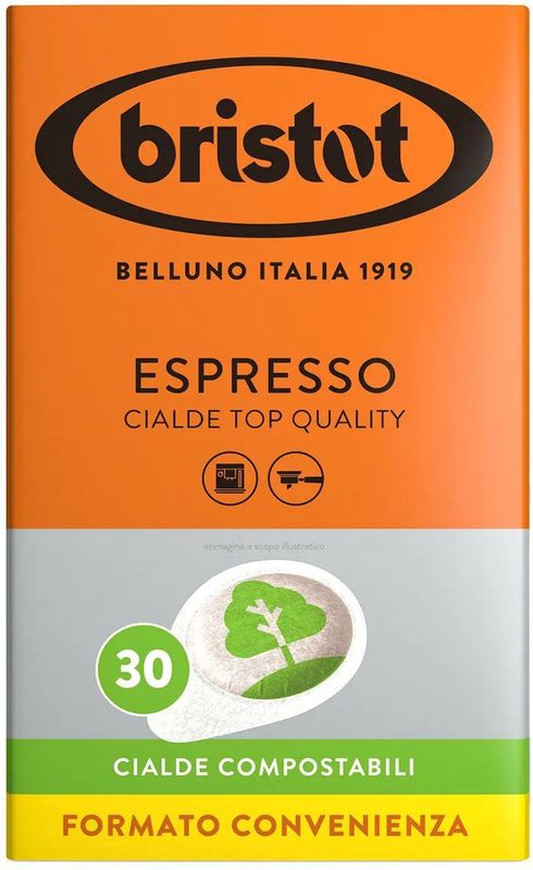 Bristot Espresso ESE Servings - 30 stuks