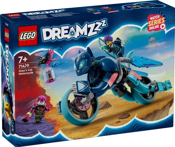 LEGO DREAMZzz 71479 Zoeys kattemotorcykel