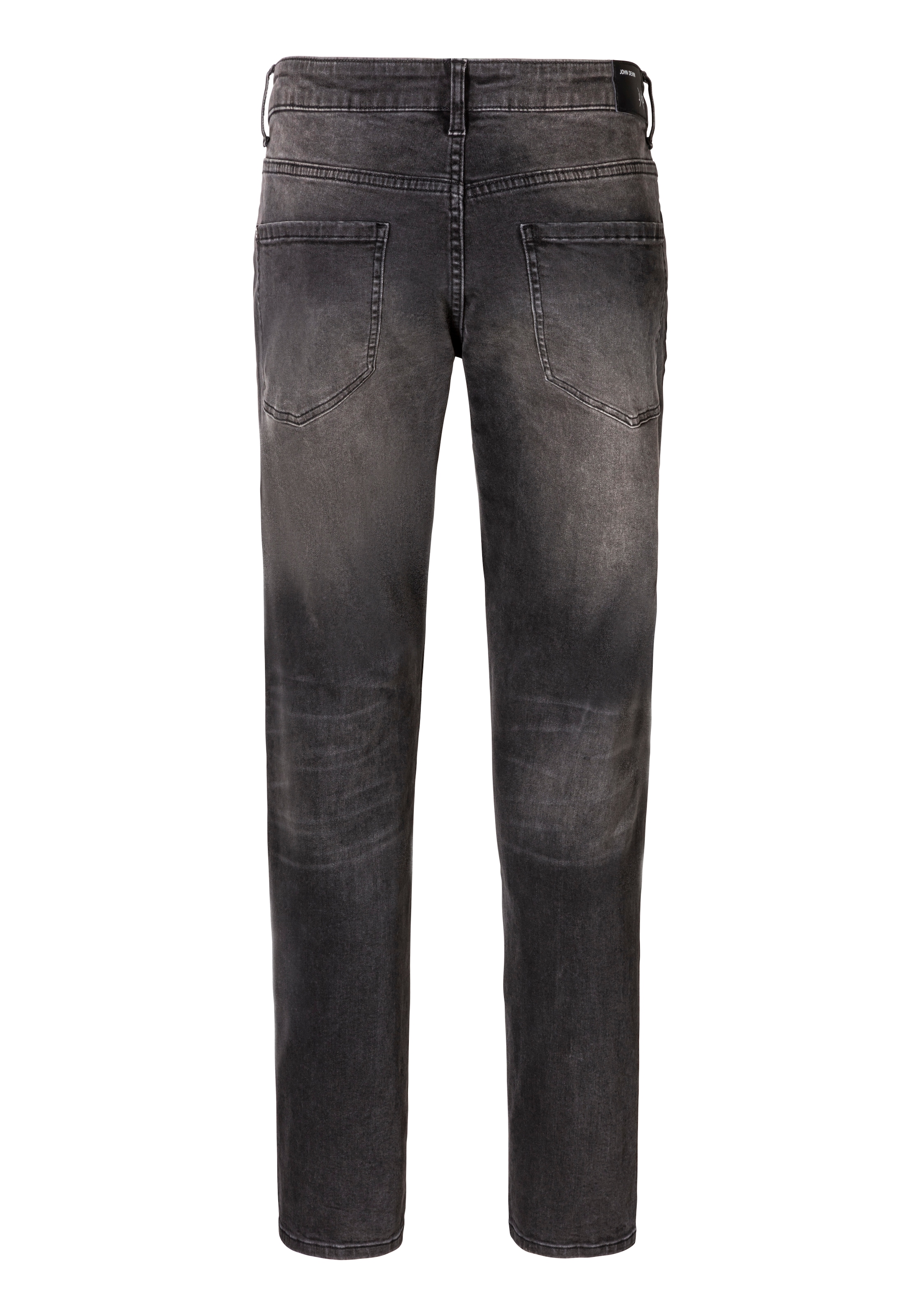 John Devin 5-Pocket-Jeans »Straight-fit Jeans« aus elastischer Denim-Qualität