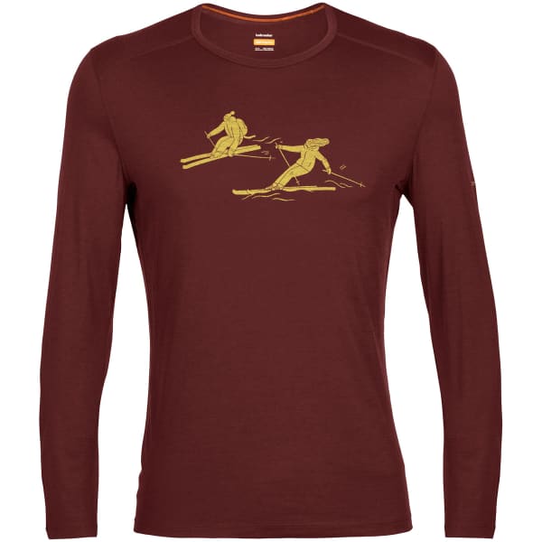 T-shirt thermique ICEBREAKER 200 OASIS LS CREWE LAST M ESPRESSO