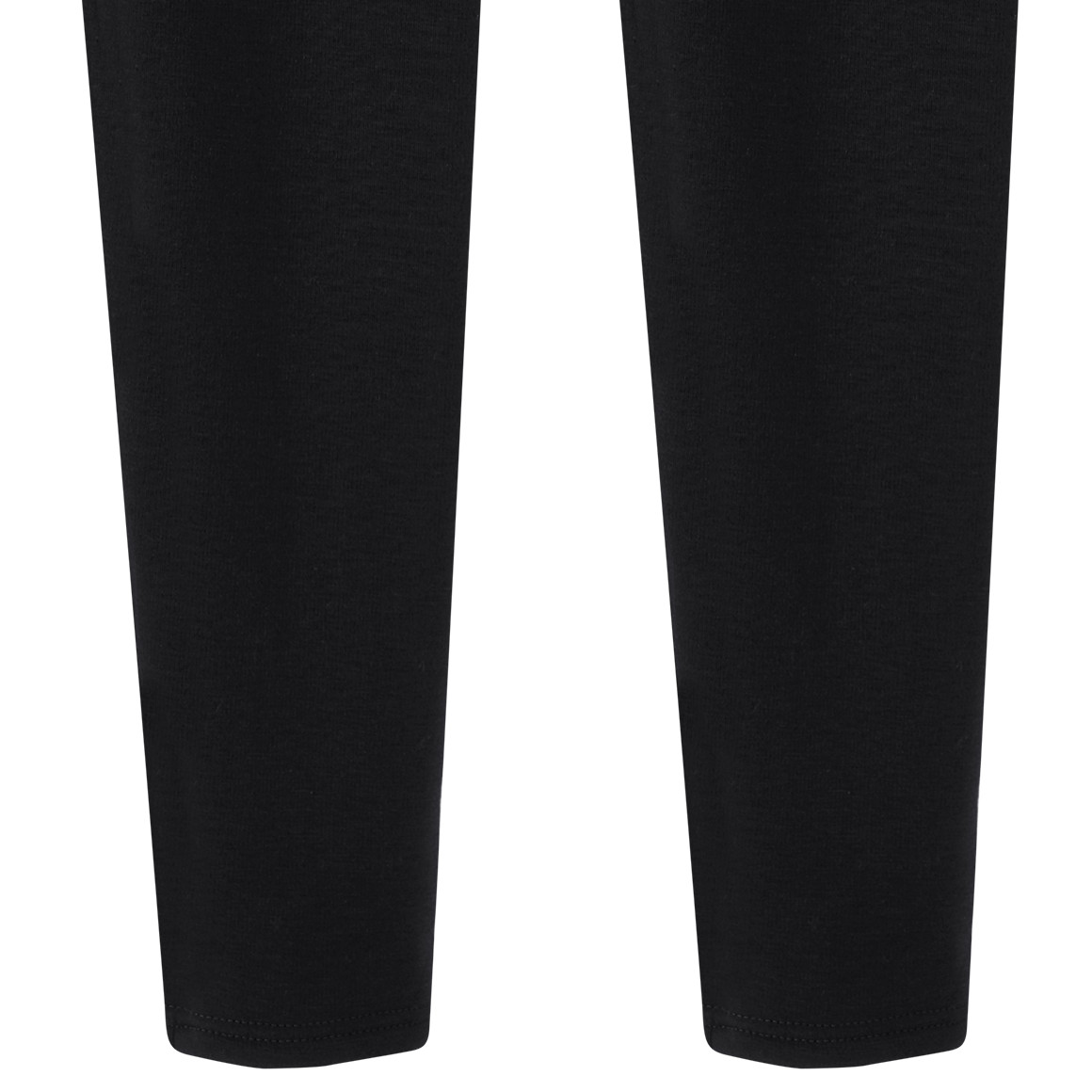 Yigga Mädchen Sweatleggings unifarben schwarz