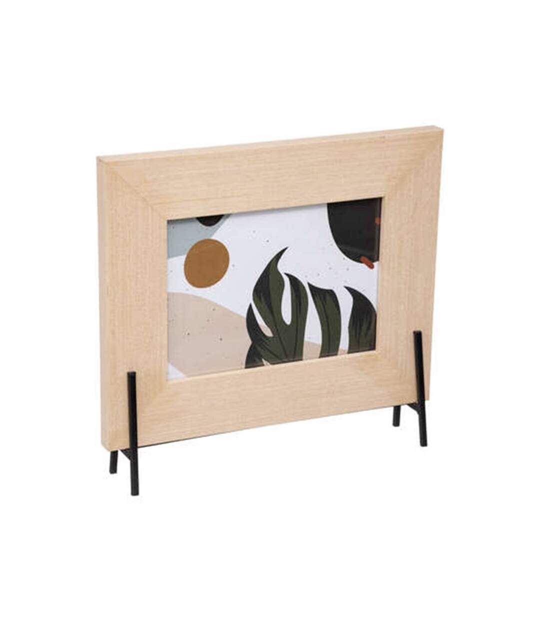 Cadre Photo Déco Pied 13x18cm Beige