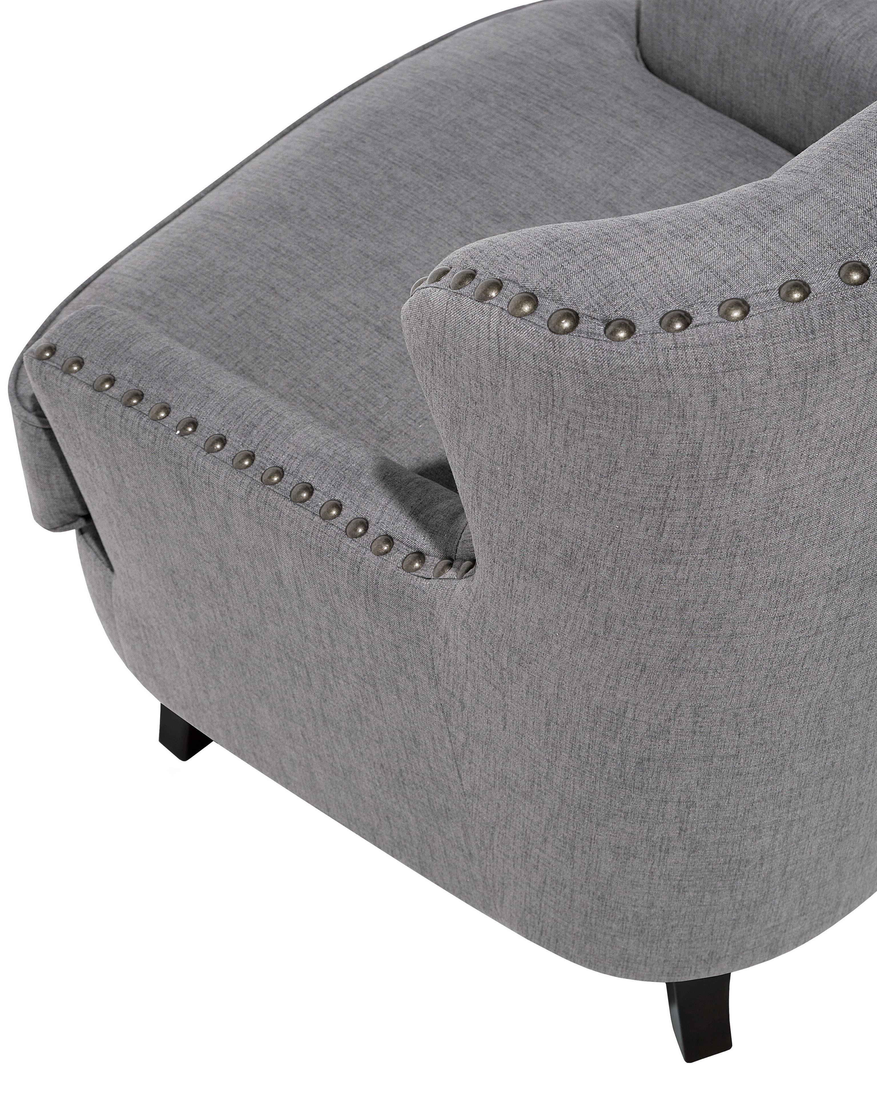 Fauteuil VIBORG II Stof Lichtgrijs
