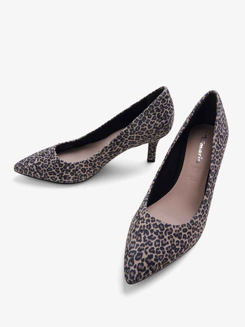 Leren Pumps - bruin