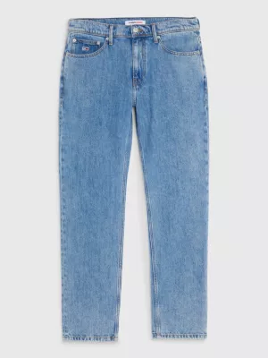 Calça jeans reta e relaxada Ethan