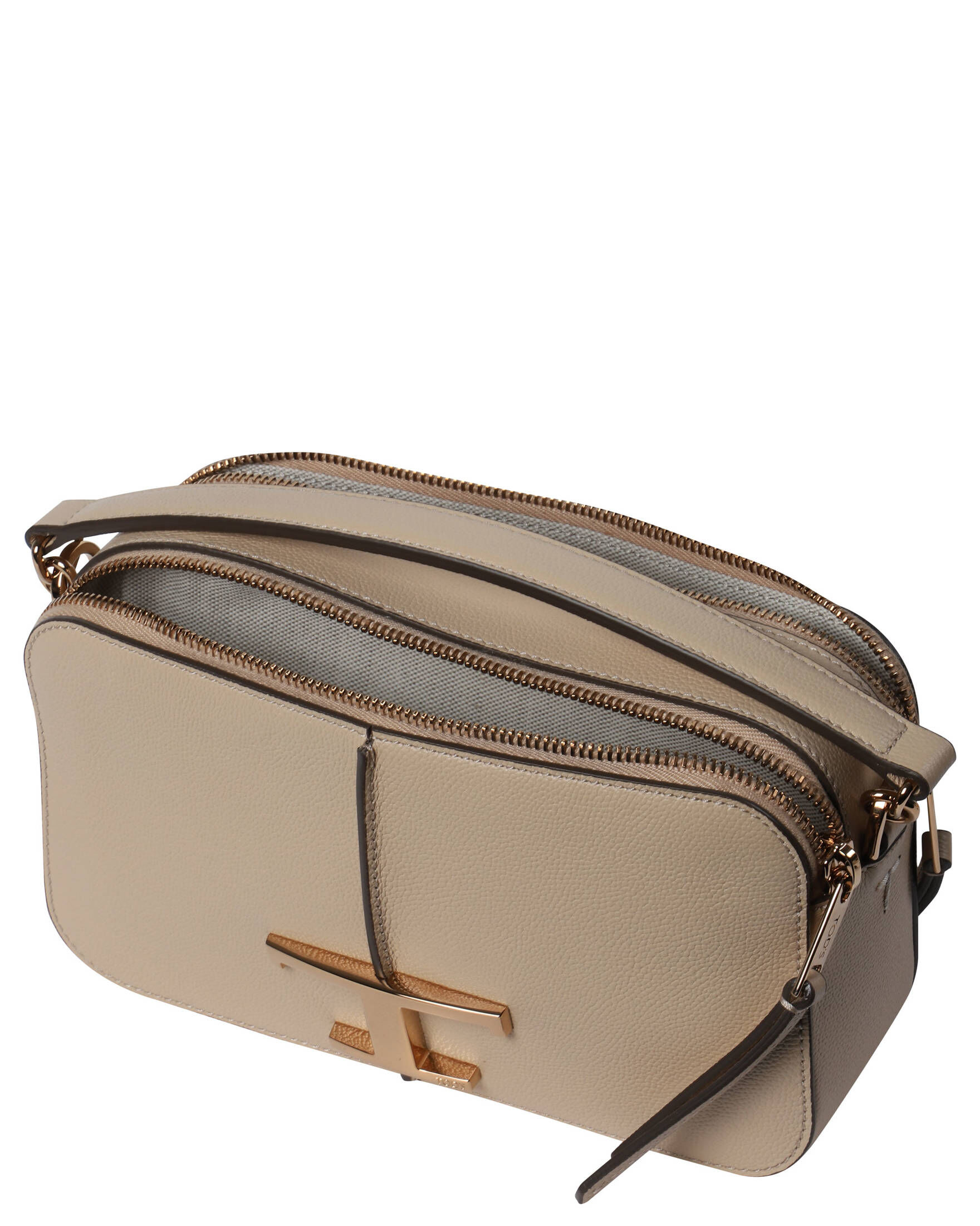 TOD´S| Damen Umhängetasche CAMERA BAG T TIMELESS aus Leder