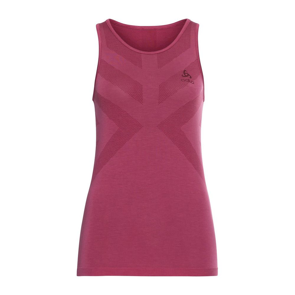Odlo KINSHIP LIGHT - Sous-couche Femme holly berry melange