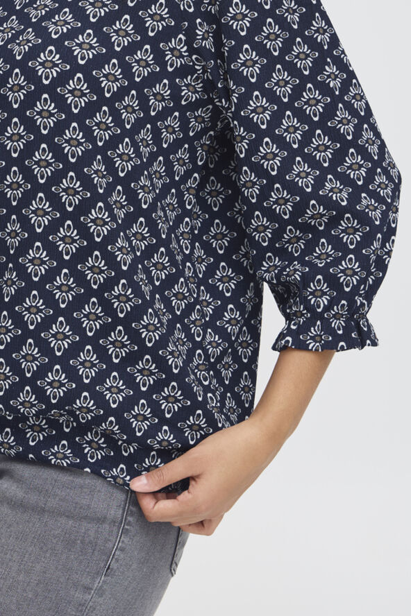 Fransa FRENORA TEE 1 Navy blazer mix