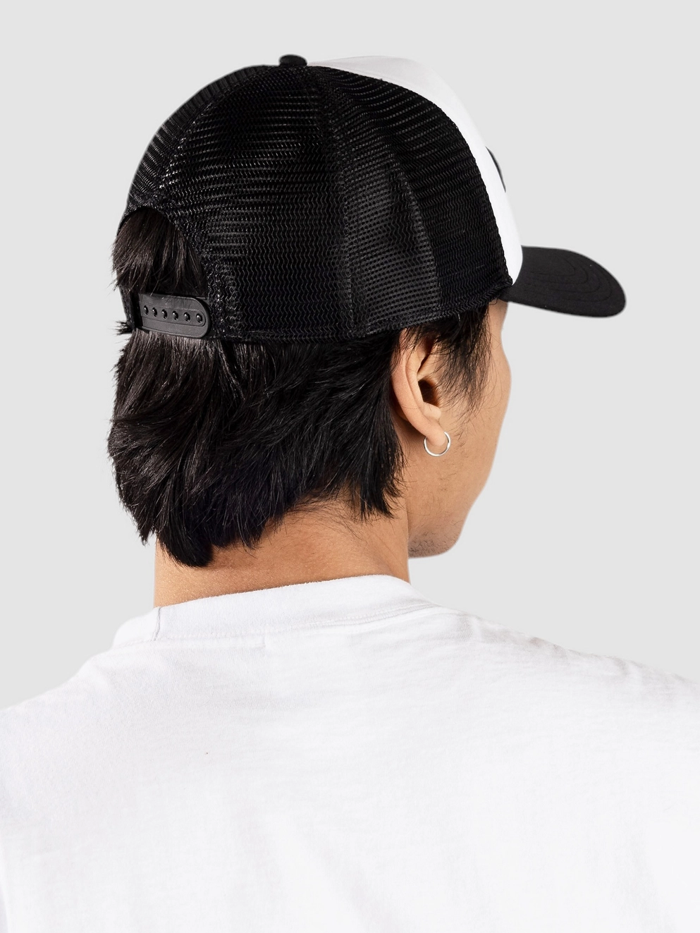 Vans Classic Patch Curved Bill Trucker Cap black/white