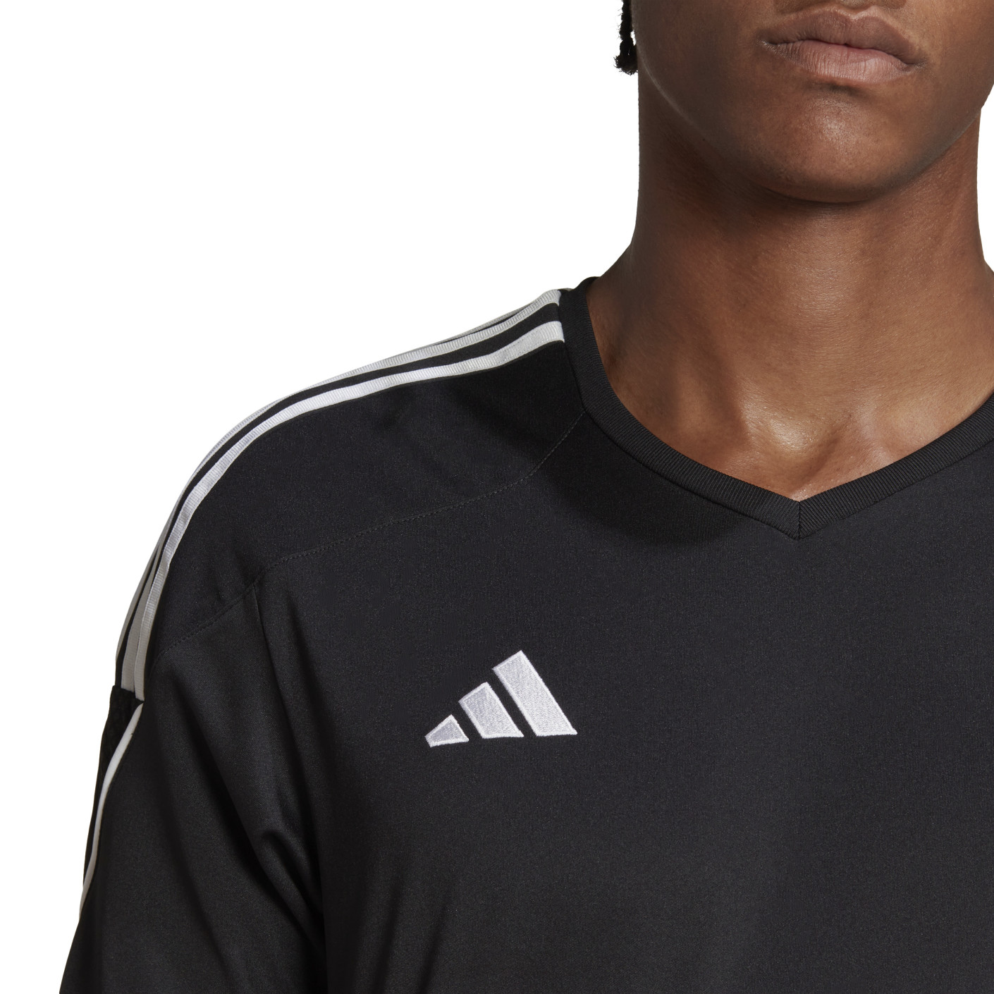Adidas Tiro 23 League Voetbalshirt Zwart Wit