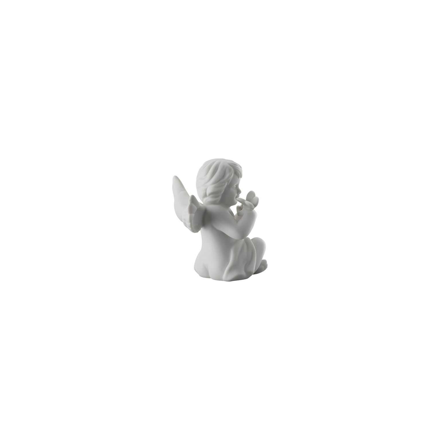 Angels Weiss matt Engel mit Schmetterling