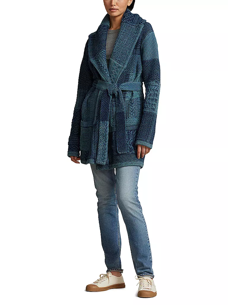 POLO RALPH LAUREN Strickjacke dunkelblau