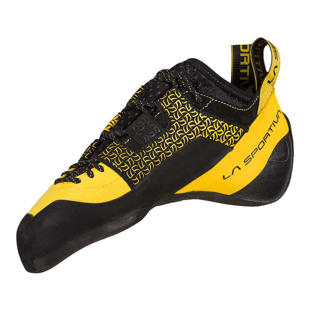 La Sportiva KATANA LACES - Chaussons escalade Homme yellow/black