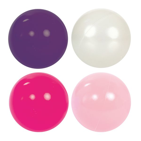 Balles - Lot de 60 balles de jeu roses