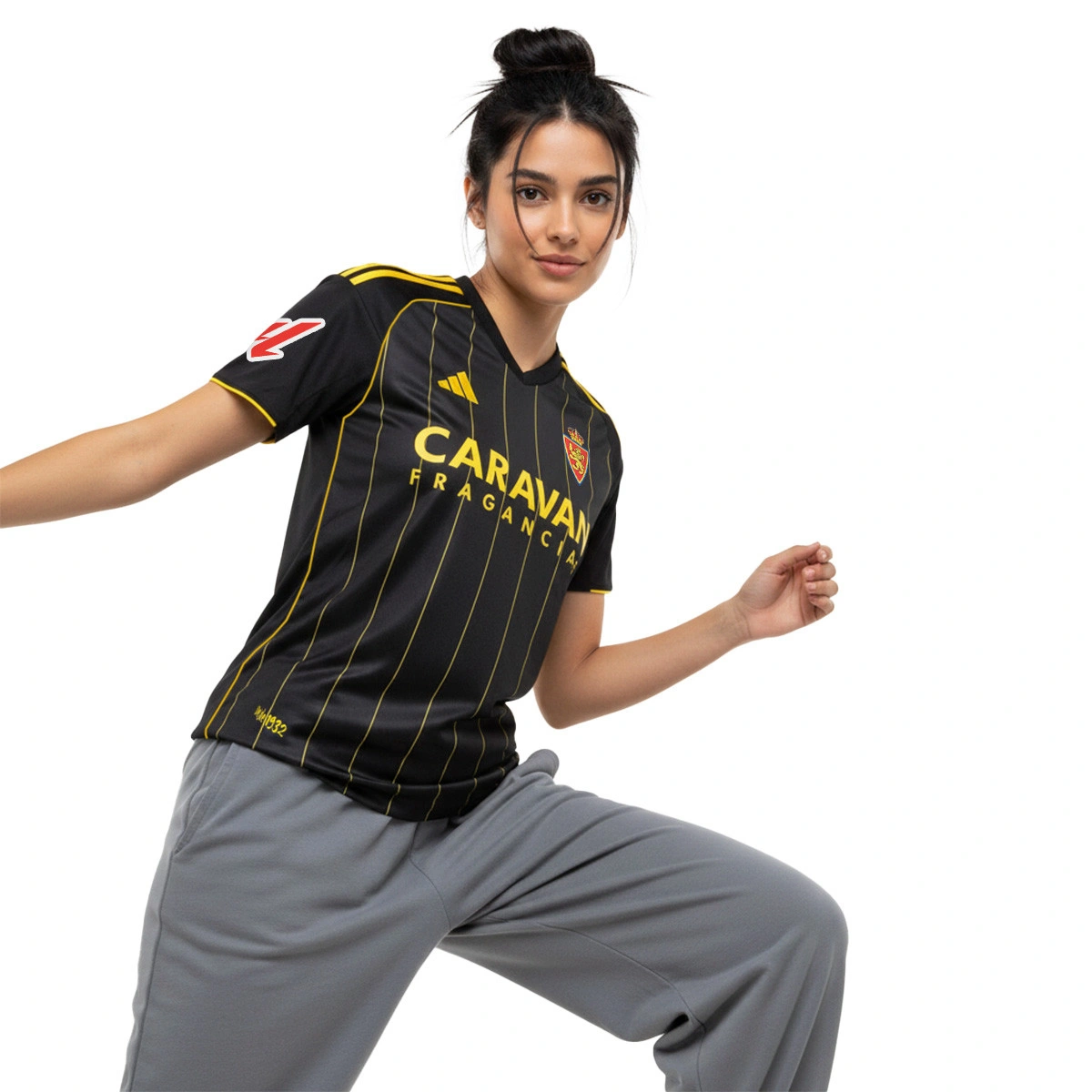 Camisola adidas Real Zaragoza Segundo equipamento Avispa 2025-2026 Mulher