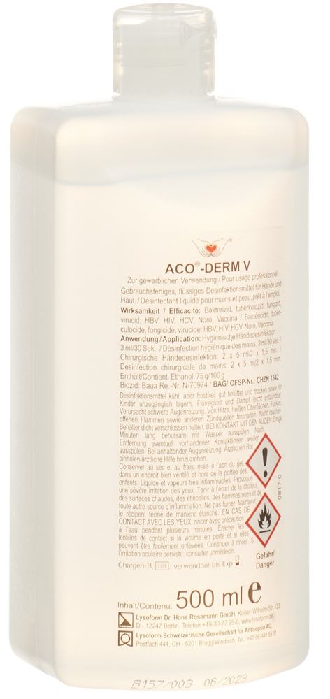 ACO liq Fl 500 ml<br>500 ml, Flasche, flüssig