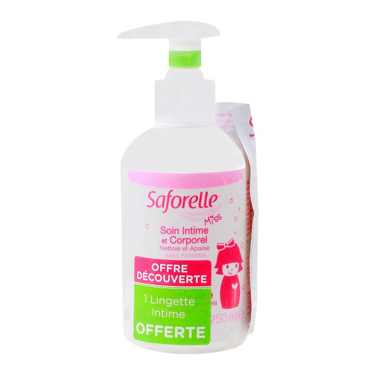 Soin intime Miss 250ml & 1 lingette offerte