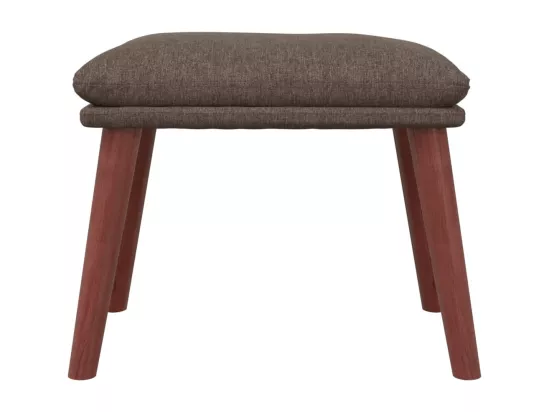 Repose-pied Taupe 45x29,5x35 cm Tissu