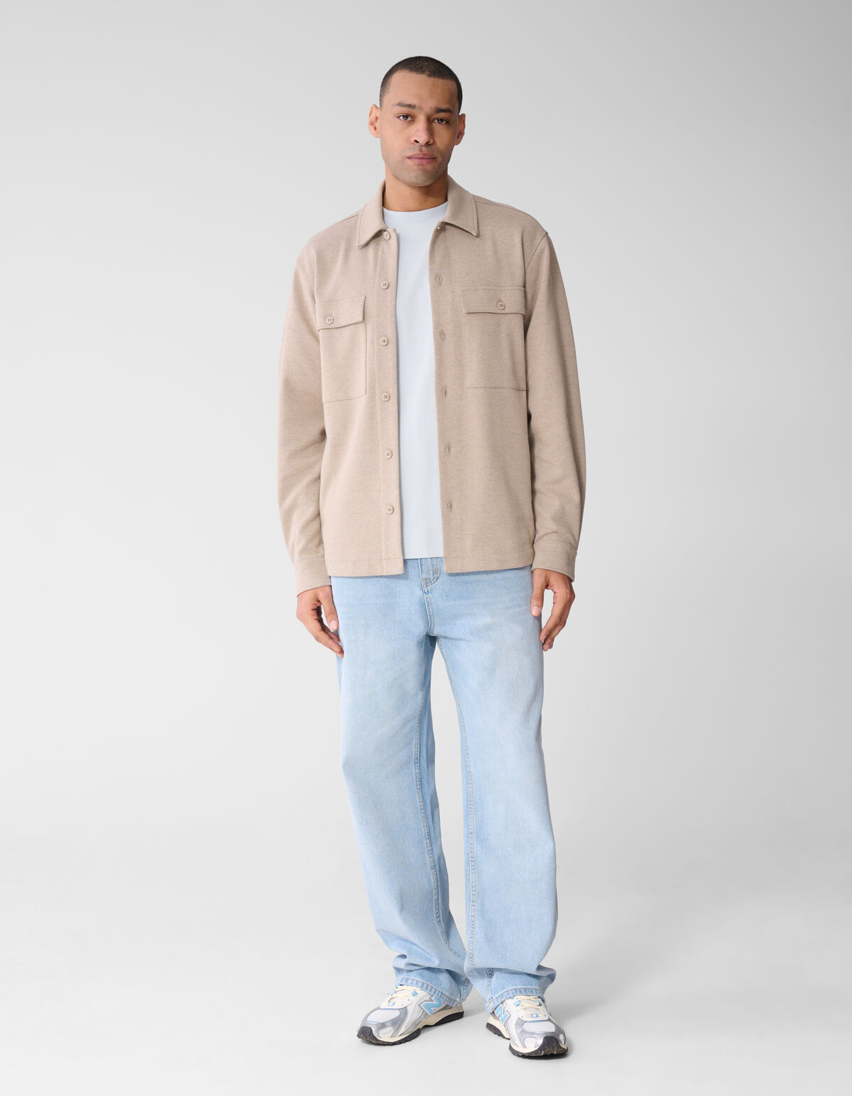 Baggy Fit Jeans Bleached L32