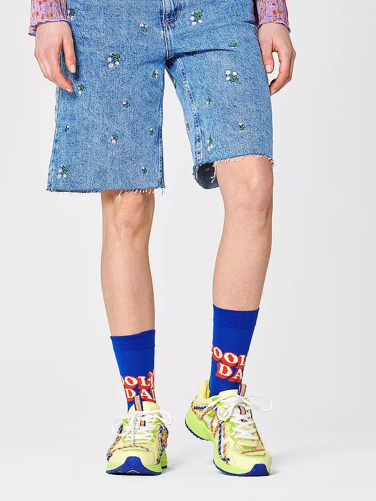 HAPPY SOCKS Herren Socken NUMBER ONE DAD 41-46 navy dunkelblau
