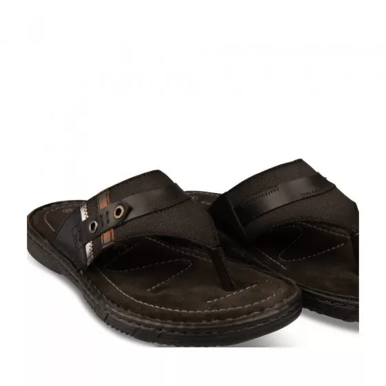 Tongs NOIR CAPE BOARD CUIR