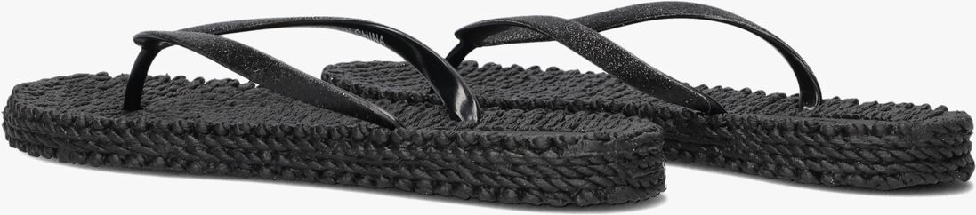 ILSE JACOBSEN zwarte ilse jacobsen teenslippers cheerful01