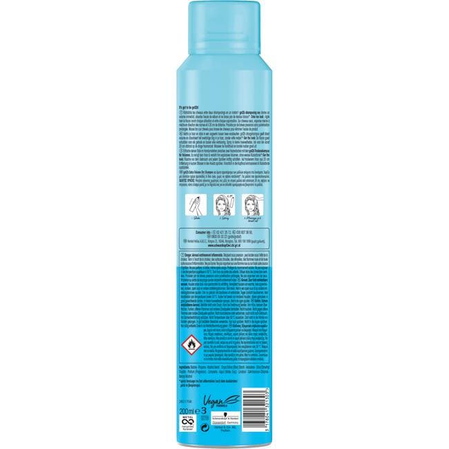 Schwarzkopf Got2b Fresh & Fabulous Dry Shampoo 200 ML