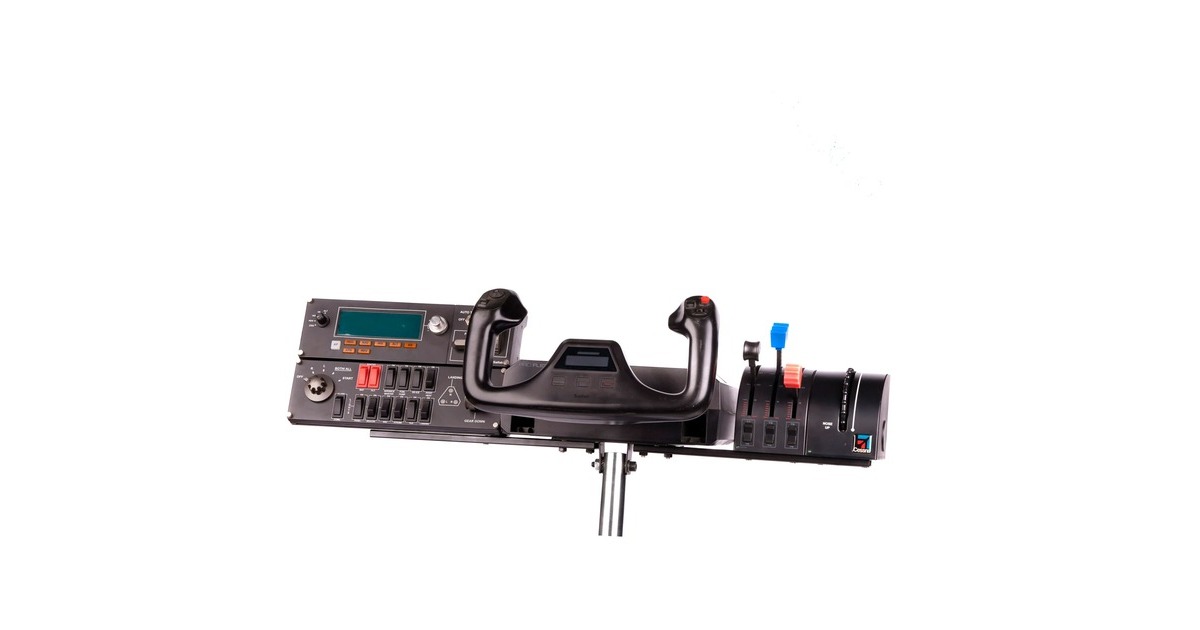 Wheel Stand ProDeluxe V2 Saitek Pro Flight Yoke System houder  (Zwart, Voor Saitek Pro Flight Yoke-systeem)
