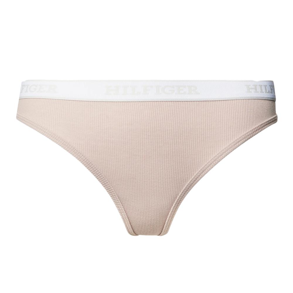 Tommy Hilfiger String Beige Femme Tommy Hilfiger Thong