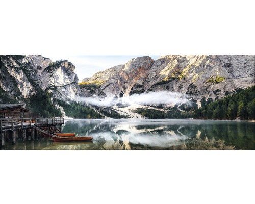 Glasschilderij Wildsee IV 30x80 cm