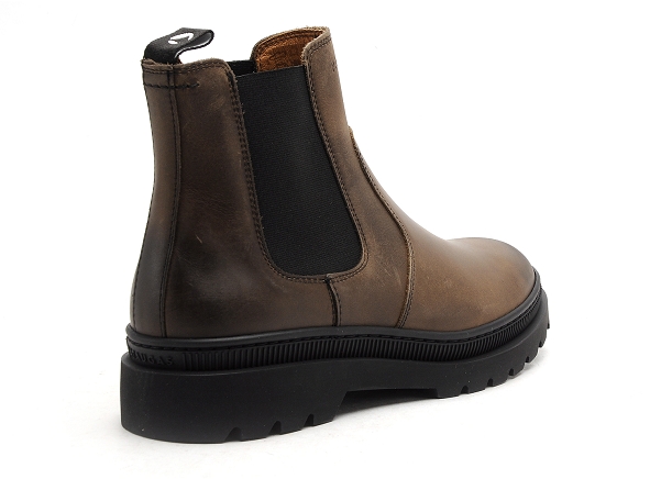 Pataugas boots bottine plates femme vitus marron