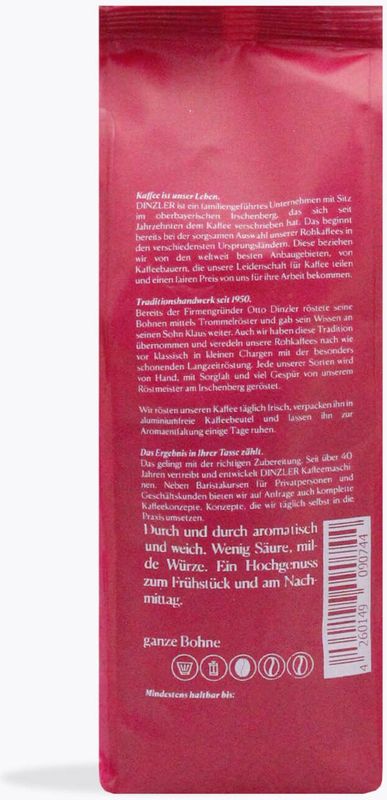 Dinzler - Columbia - Gemalen Koffie - 250g