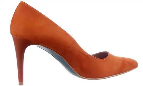 8 Giulia donkeroranje - maat 43 pump donkeroranje - maat 43 Calandschoen