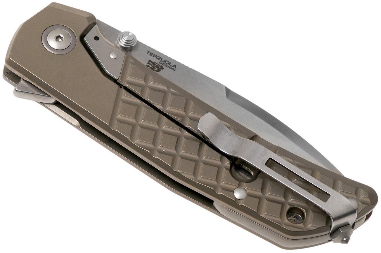 MKM Maximo MM-TBR Bronze Anodized Titanium zakmes, Bob Terzuola design