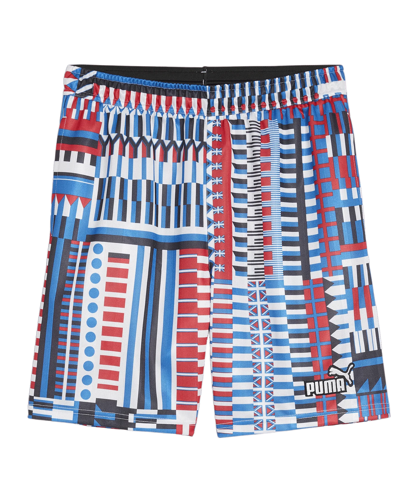 PUMA FanwearCapsule Short Rot Blau F14