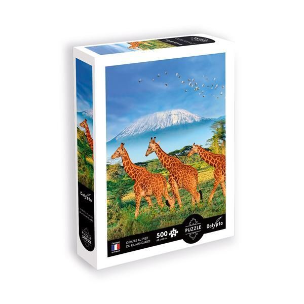 Calypto Giraffen 500 Teile XL Puzzle