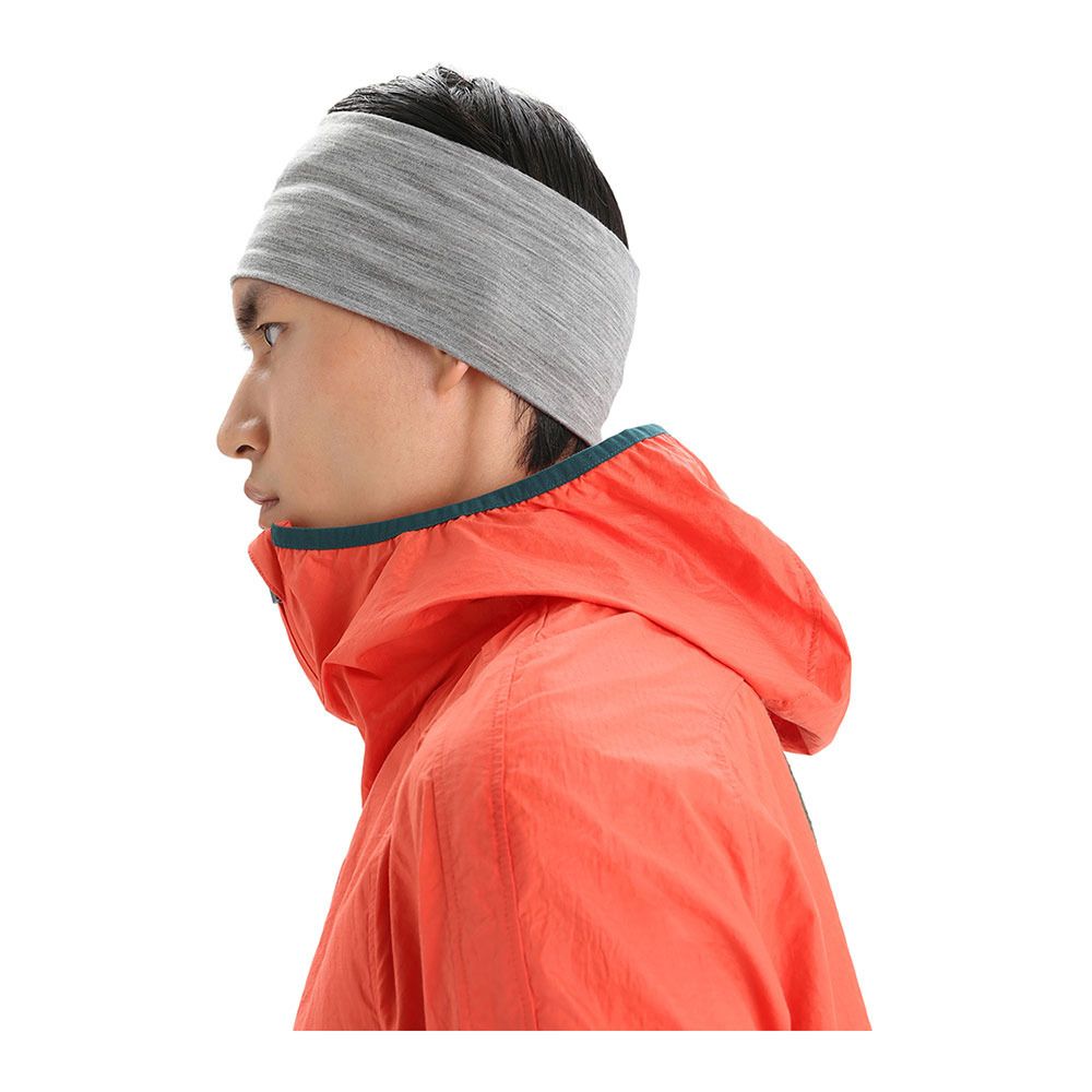 Icebreaker COOL-LITE FLX - Bandeau metro hthr