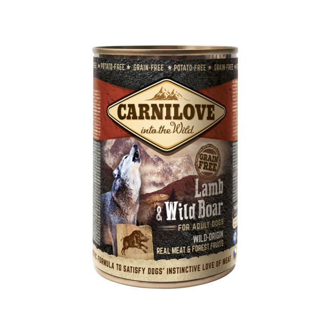 Carnilove Wild Meat 400 g pour chien adulte