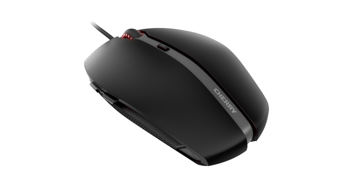 CHERRYGENTIX 4K muis  (Zwart, 3600dpi)
