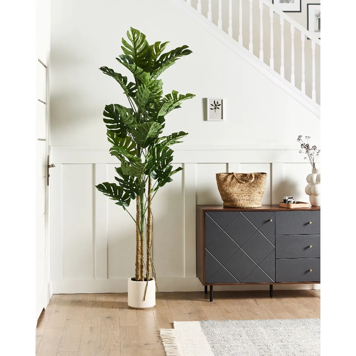BELIANI MONSTERA PLANT 221 cm - Vert
