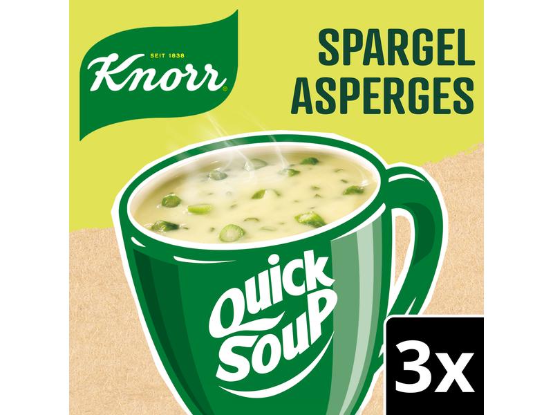 Knorr Quick Soup Spargel 3 Portionen Aromatische Spargelsuppe