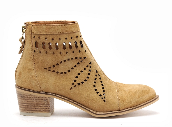 Alpe boots bottine talons femme 5053 marron