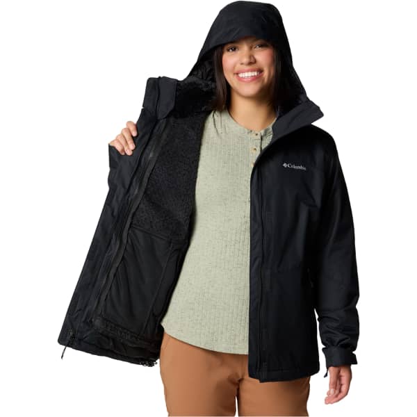 Veste randonnée COLUMBIA W BUGABOO III FLEECE INTERCHANGE JACKET BLACK